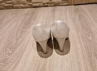 Grajewo ogłoszenia: Sprzedam nowe buty srebrne roz. 36 wkl. 23 - zdjęcie